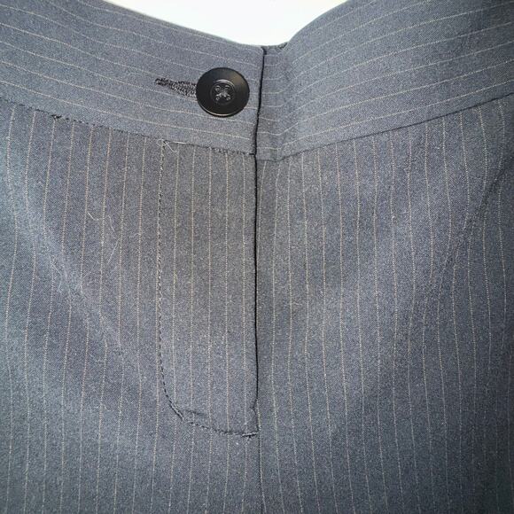 CAbi Size 6 Black Pinstripe Dress Pants | Classic Workwear Trousers - Picture 2 of 5